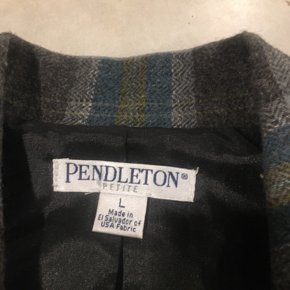 Pendelton wool coat